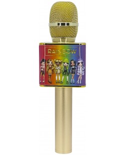 Mikrofon OTL Technologies - Rainbow High Karaoke, zlatni