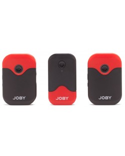 Mikrofon Joby - Wavo Air, 2 kom., bežični, crveno/crni