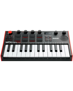 MIDI kontroler-sintisajzer Akai Professional - MPK Mini Play MK3, crni