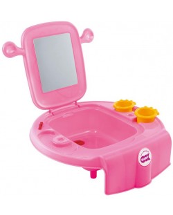 Mini sudoper s toaletnim stolićem OK Baby - Space, roza
