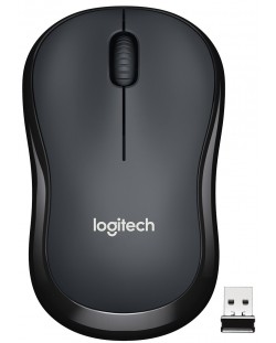 Miš Logitech - M220 Silent, bežični, crni