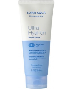 Missha Super Aqua Pjena za čišćenje 10x Ultra Hyalron, 200 ml