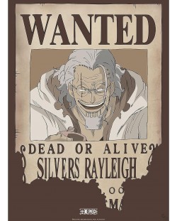 Mini poster GB eye Animation: One Piece - Rayleigh Wanted Poster