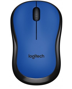 Miš Logitech - M220 Silent, bežični, plavi