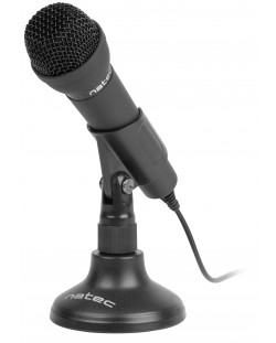 Mikrofon Natec - Adder, crni