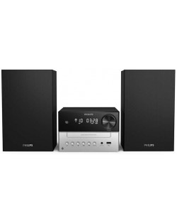 Mini audio sustav Philips - TAE1105BK/00, 2.0, crno/sivi