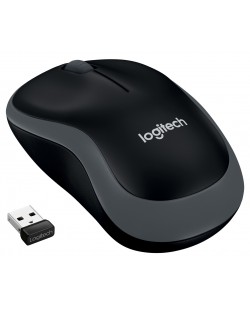 Miš Logitech - M185, bežični, sivi