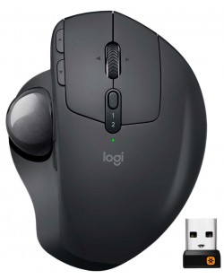 Miš Logitech MX Ergo - bežični, optički, sivi