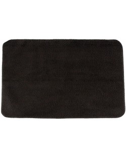 Kupaonski tepih od mikrofibre ADS - 45 х 70 cm, crni