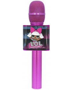 Mikrofon OTL Technologies - L.O.L. Suprise! Karaoke, ružičasti