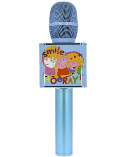Mikrofon OTL Technologies - Peppa Pig Karaoke, plavi