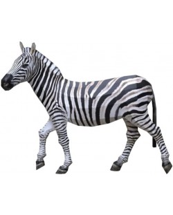 Sastavljeni model od papira - Zebra, 34 x 46 cm