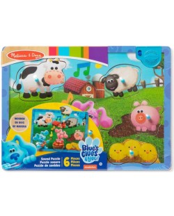 Glazbena slagalica Melissa & Doug - Blue's Clues & You, Farma