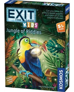 Društvena igra Exit kids: Jungle of Riddles - dječja