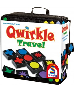 Društvena igra za dvoje Qwirkle: Travel - obiteljska