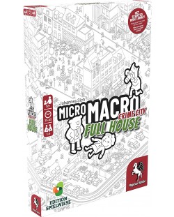 Društvena igra MicroMacro: Crime City 2 - Full House - obiteljska