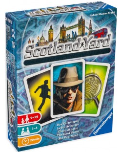 Društvena igra Ravensburger Scotland Yard Card Game - obiteljska