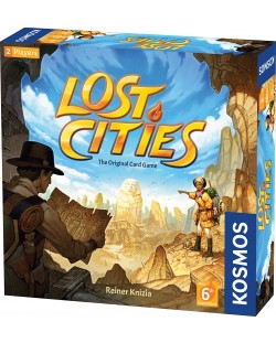 Društvena igra Lost Cities: The Card Game - obiteljska