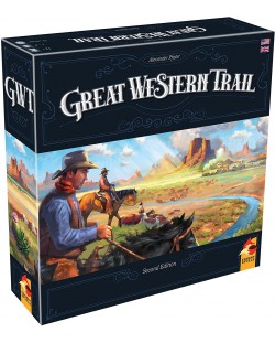 Društvena igra Great Western Trail (2nd Edition) - strateška