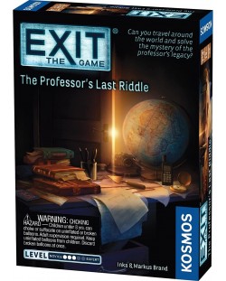 Društvena igra Exit: The Professor’s Last Riddle - kooperativna