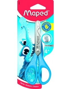 Škare za lijevu ruku Maped - Essentials Pulse, 13 cm, plava