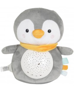 Noćna lampa i reflektor Moni Toys - Snuggly, Penguin