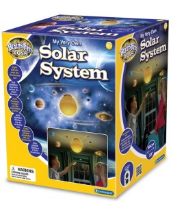 Didaktička igračka Brainstorm - Osvijetljeni solarni sustav s daljinskim upravljačem