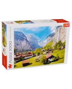 Slagalica Trefl od 3000 dijelova - Ljepota u Švicarskoj
