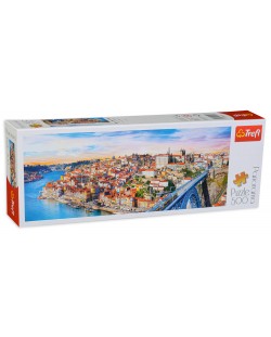 Panoramska slagalica Trefl od 500 dijelova - Porto, Portugal