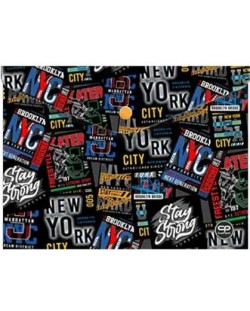 Mapa s gumbom Cool Pack Big City - A4