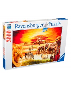 Slagalica Ravensburger od 3000 dijelova – Afrika