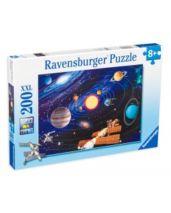 Slagalica Ravensburger od 200 XXL dijelova - Sunčev sustav