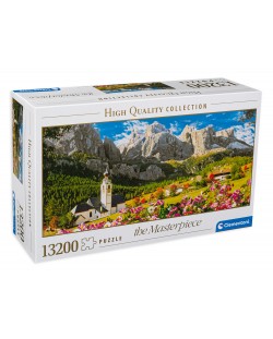 Panoramska slagalica Clementoni od 13 200 dijelova - Sela u Dolomitima, Italija