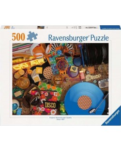 Slagalica Ravensburger od 500 dijelova - Pozdrav vinil!