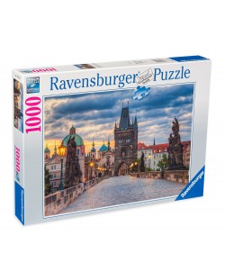 Slagalica Ravensburger od 1000 dijelova - Šetnja Karlovim mostom