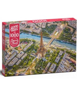Slagalica Cherry Pazzi od 1000 dijelova - Pogled na Pariz