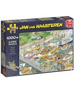 Puzzle Jumbo od 1000 dijelova - Čamci 