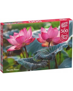 Slagalica Cherry Pazzi od 500 dijelova – Pink Lotus