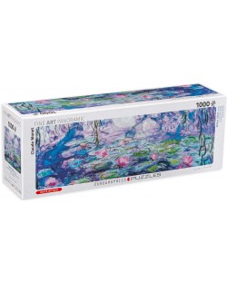 Panoramska slagalica Eurographics od 1000 dijelova - Lopoči (detalj), Claude Monet