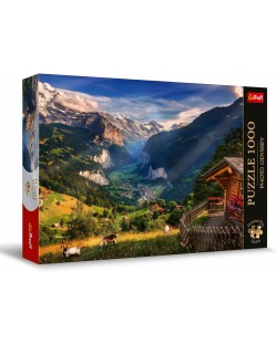 Slagalica Trefl od 1000 dijelova - Dolina Lauterbrunnen, Švicarska