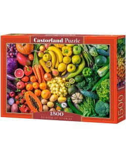 Slagalica Castorland od 1500 dijelova - Duga vitamina