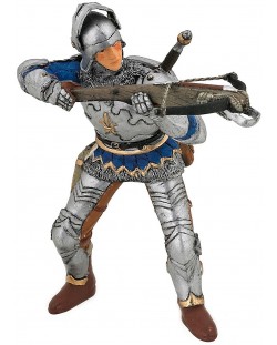 Figurica Papo The Medieval Era – Strijelac sa samostrelom, u plavom oklopu 