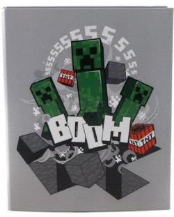 Mapa registrator Uwear - Minecraft Creeper BOOM, А4