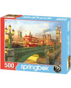 Puzzle Springbok od 500 dijelova - Westminsterski most