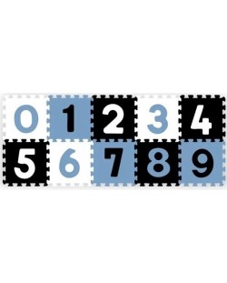 Podna slagalica Babyono - Brojevi, 10 dijelova, plava