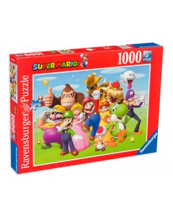 Slagalica Ravensburger od 1000 dijelova - Super Mario