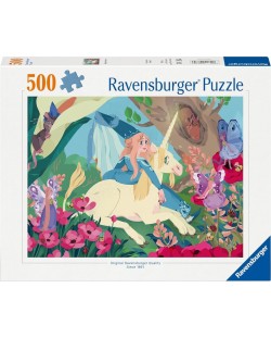 Slagalica Ravensburger od 500 dijelova - Vilinska čarolija