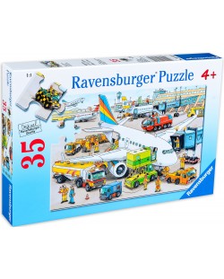 Slagalica Ravensburger od 35 dijelova - Prometna zračna luka