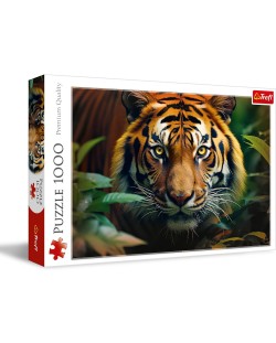Slagalica Trefl od 1000 dijelova - Divlji tigar
