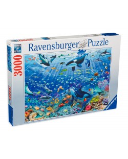 Slagalica Ravensburger od 3000 dijelova - Pod vodom